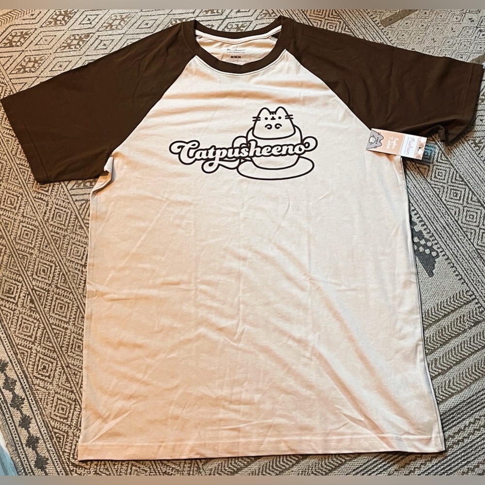 Pusheen Box Exclusive! “Catpusheeno” Raglan T-shirt. Pusheen Box Summer 2022